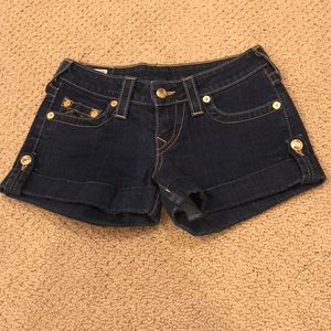 True religion shorts